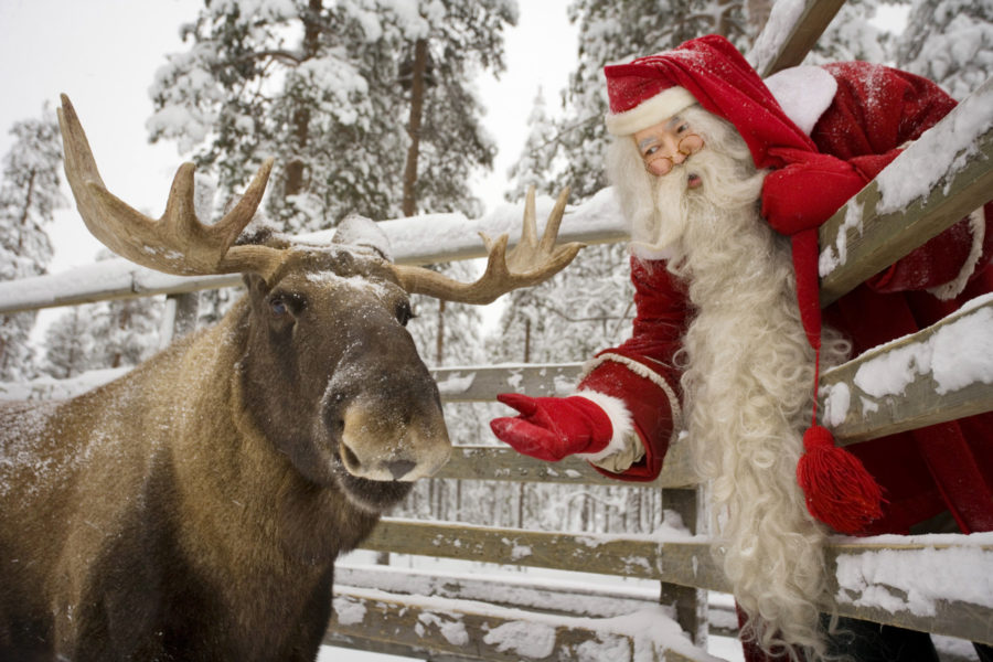 Santawithmoose Lapland in Finland