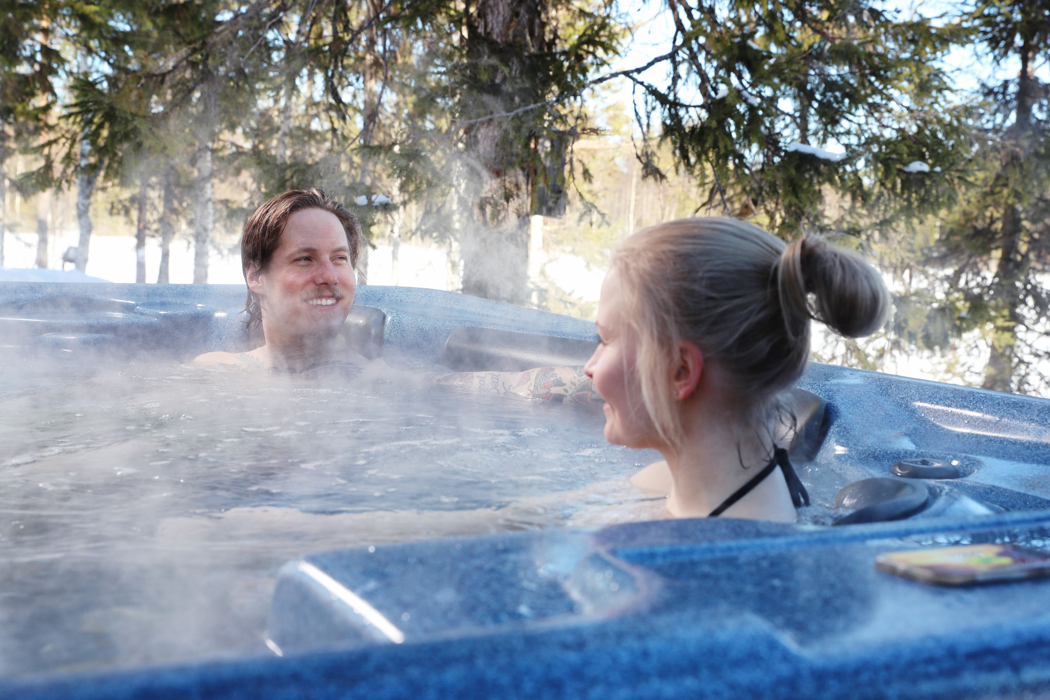 Finland_sauna_winter_R Lapland in Finland