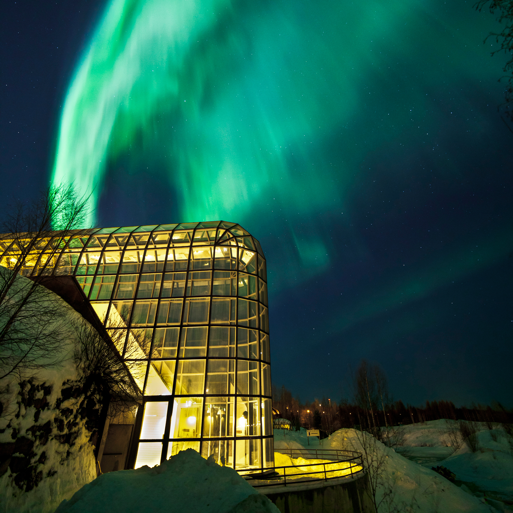 Arktikum and Northern Lights